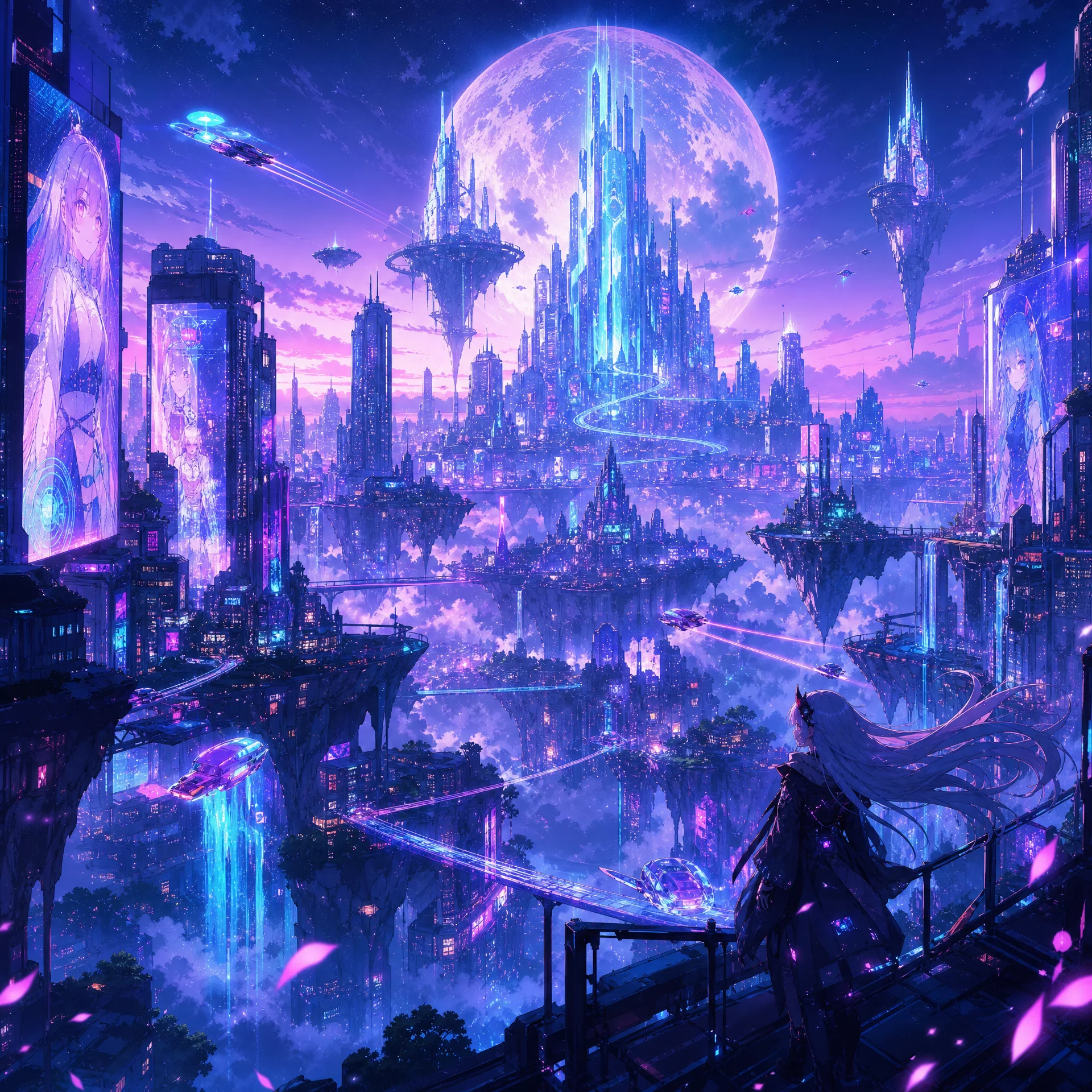 幻想世界场景生成教程相关AI绘画作品展示